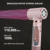 KOMEX 110,000 RPM high-speed brushless motor multi-functional high-power 1600W shaped hot air comb hair dryer Specification image